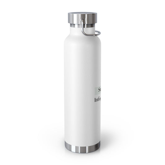 Sleek Insulated Water Bottle, Stainless Steel Bottle, Eco-Friendly Hydration, Gift for Fitness Lovers, Travel Companion