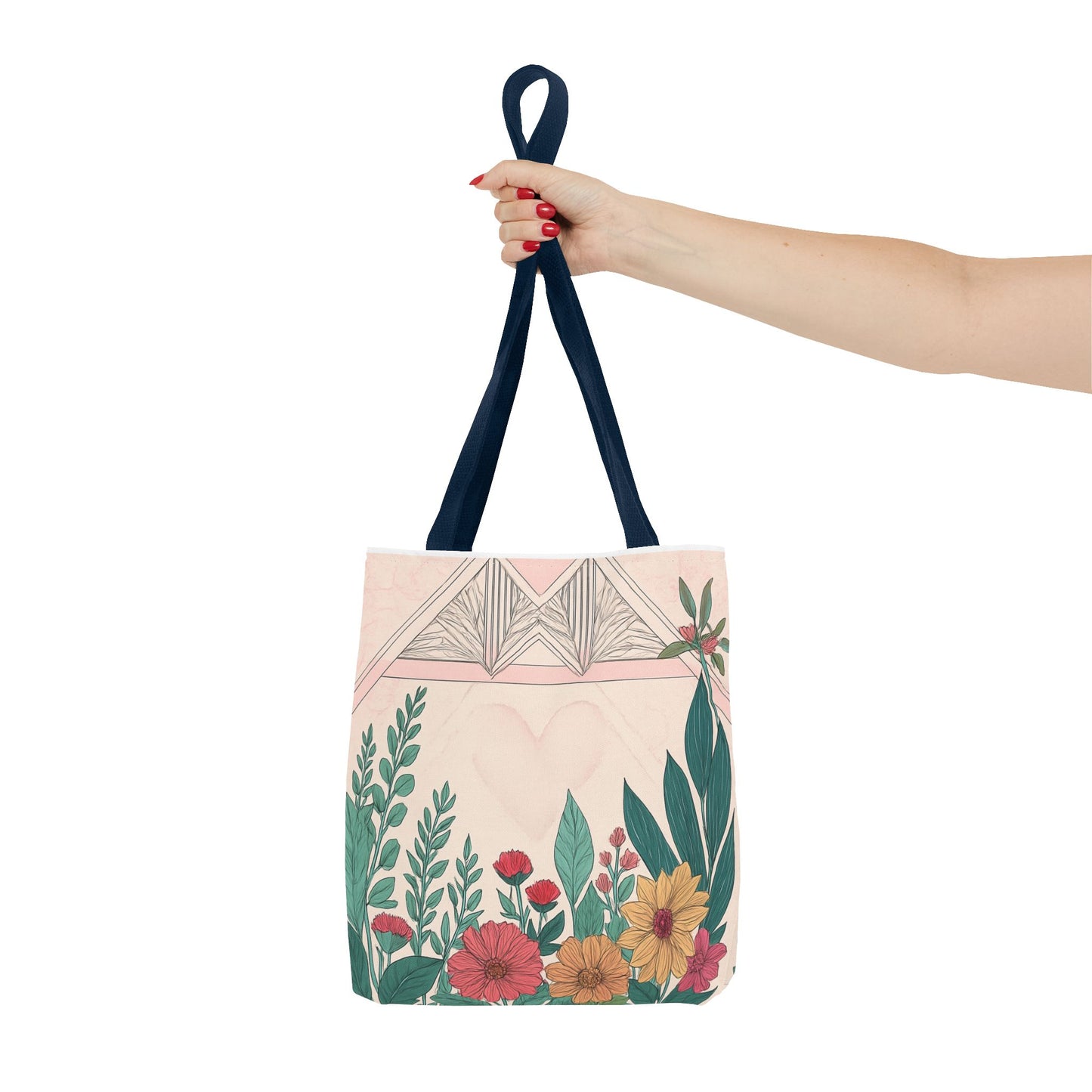 Floral Pattern Tote Bag, Stylish Eco-Friendly Bag, Perfect for Gifts, Summer Outings, Gardening, and Everyday Use