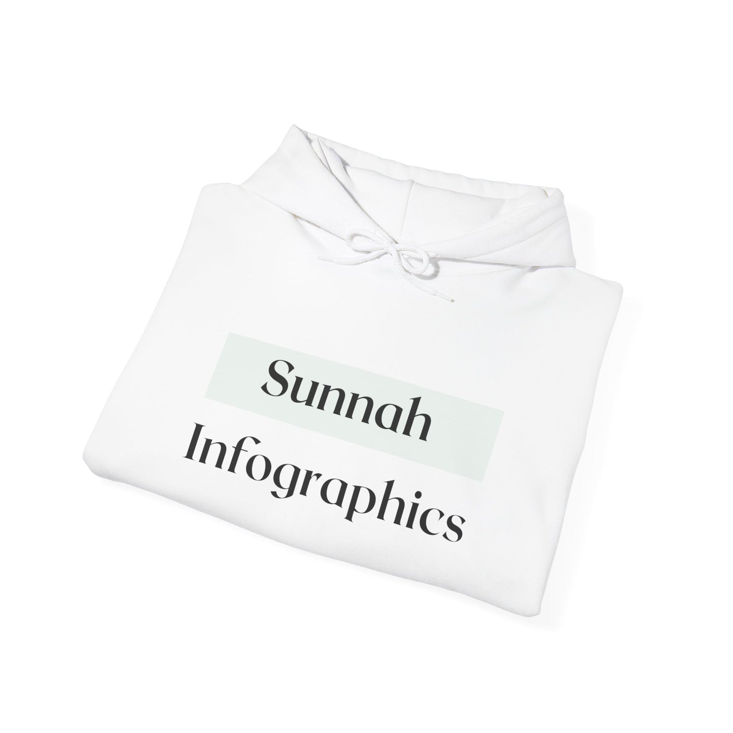 Sunnah Infographics Hoodie - Unisex Heavy Blend, Cozy Gift, Islamic Apparel, Perfect for Chill Days, Relaxation, Muslim Gifts