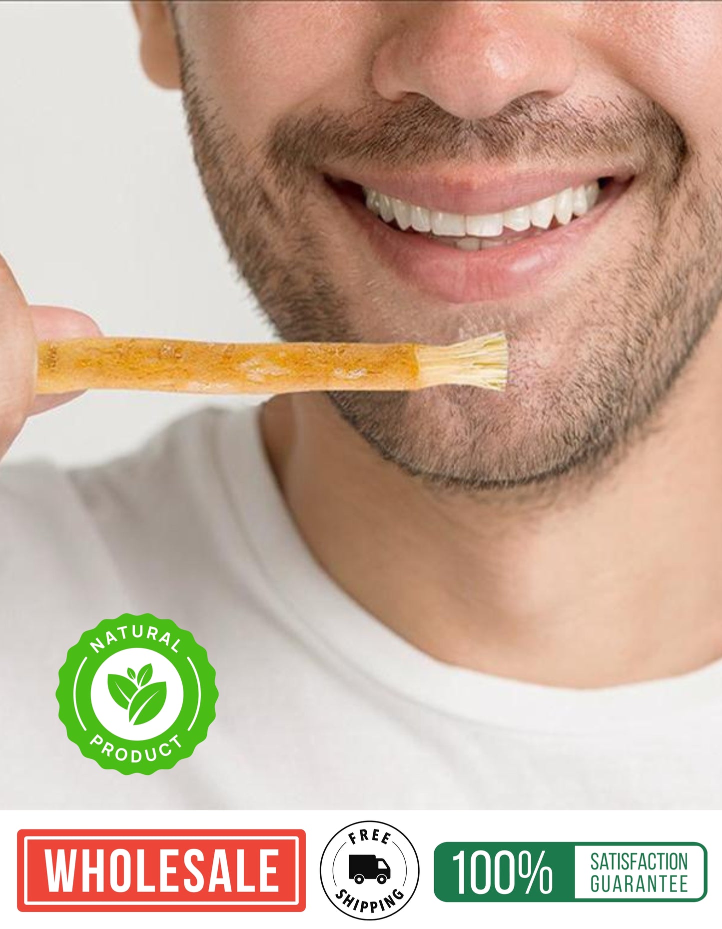 250 Piece Miswak Wholesale Bundle - Reseller / Distributor Offer + FREE SHIPPING + (FREE LOGO PLACEMENT)