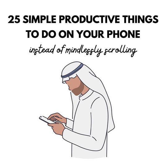 25 Simple Productive Habits!