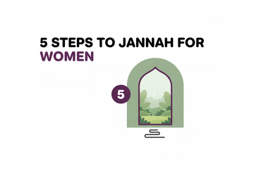A Woman's Path to Jannah: 5 Steps in Islam