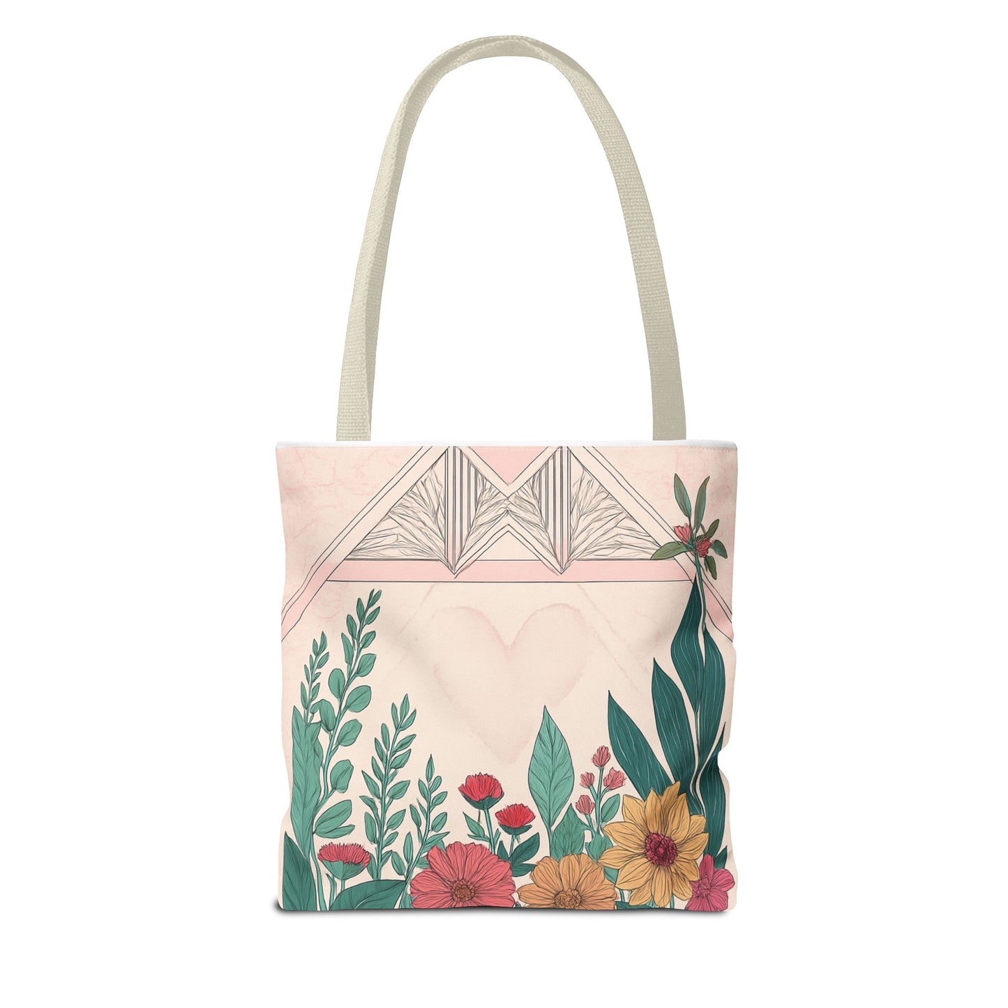 Floral Pattern Tote Bag, Stylish Eco-Friendly Bag, Perfect for Gifts, Summer Outings, Gardening, and Everyday Use