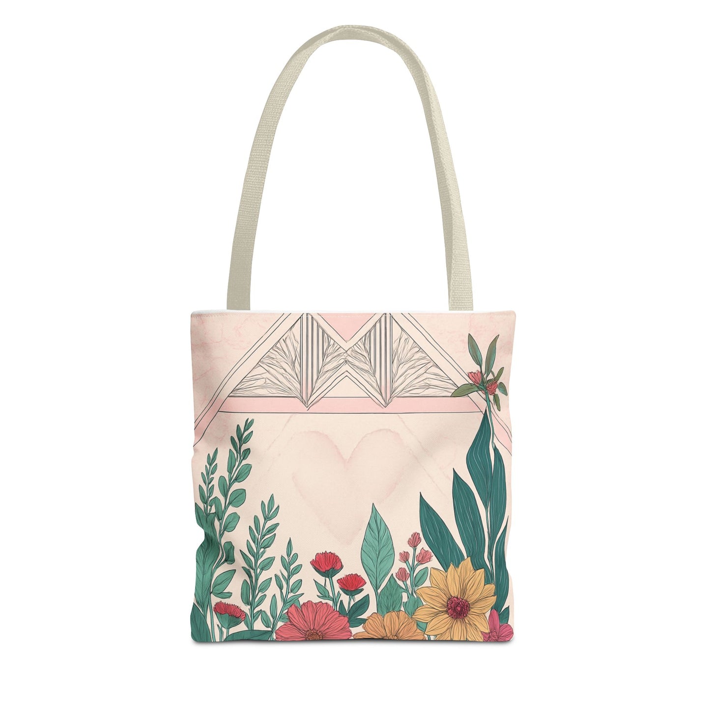 Floral Pattern Tote Bag, Stylish Eco-Friendly Bag, Perfect for Gifts, Summer Outings, Gardening, and Everyday Use