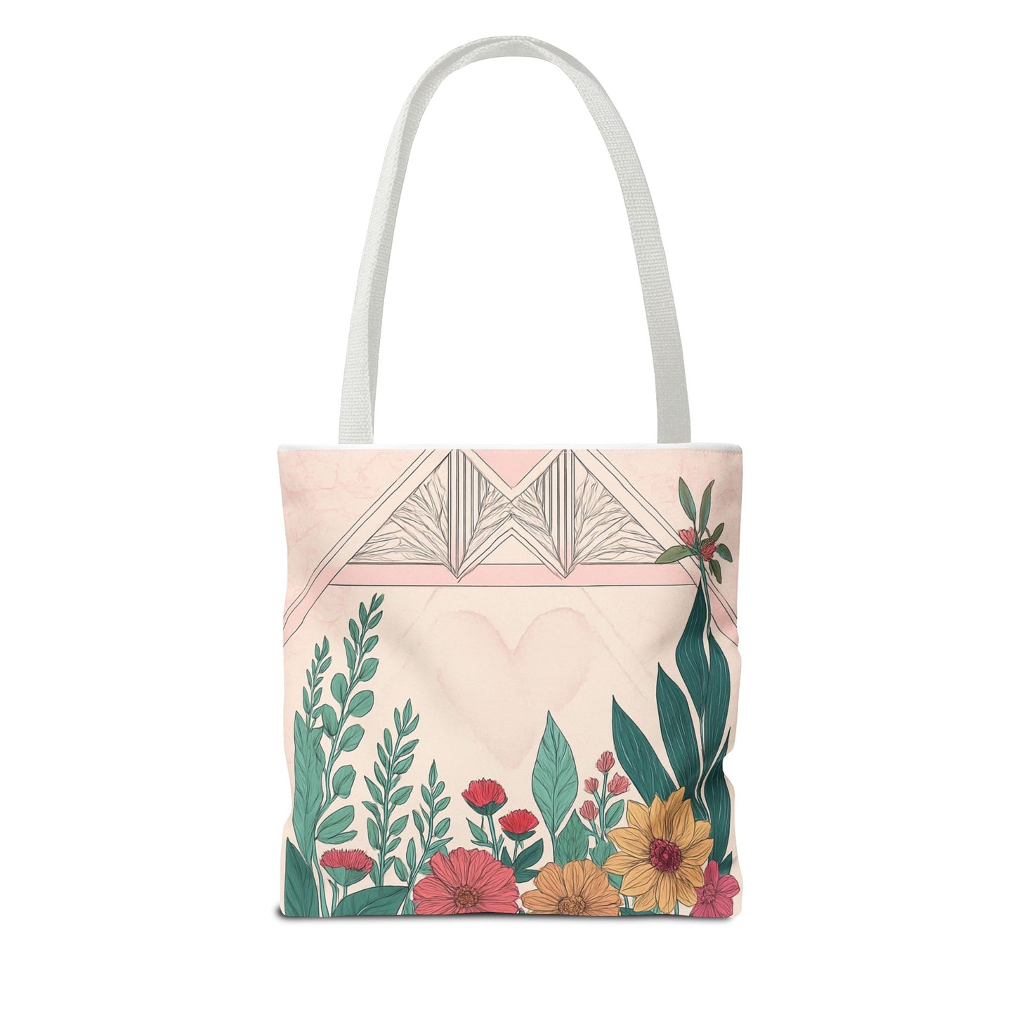 Floral Pattern Tote Bag, Stylish Eco-Friendly Bag, Perfect for Gifts, Summer Outings, Gardening, and Everyday Use