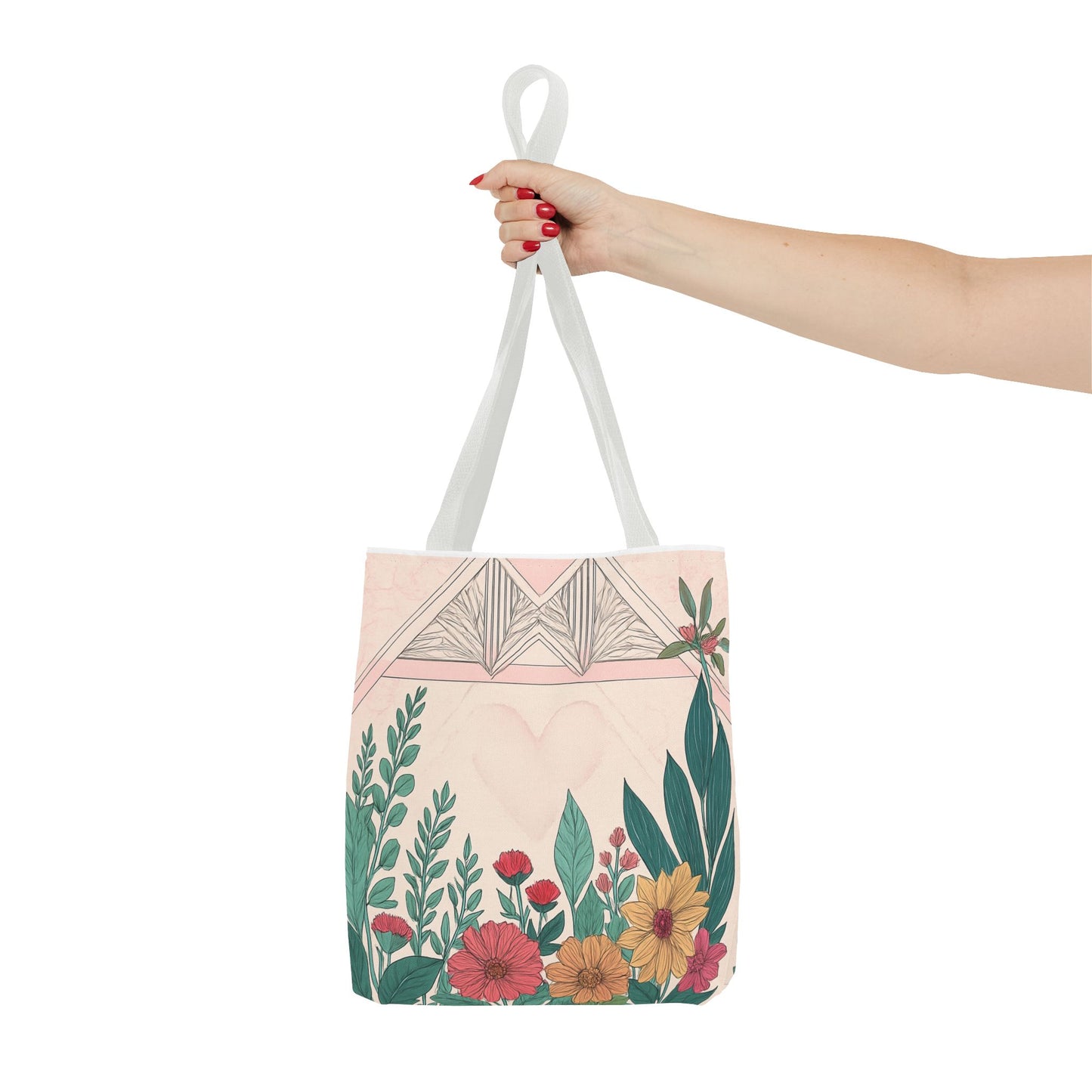 Floral Pattern Tote Bag, Stylish Eco-Friendly Bag, Perfect for Gifts, Summer Outings, Gardening, and Everyday Use