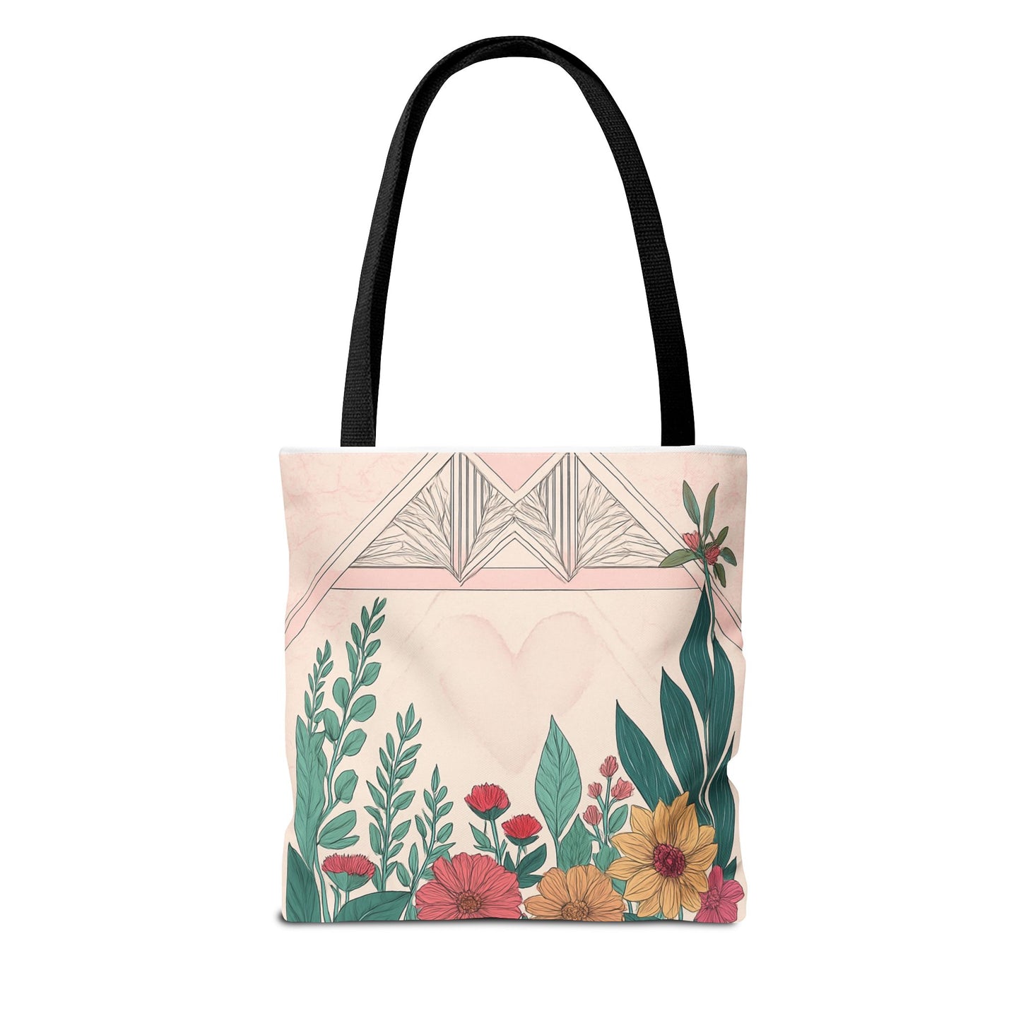 Floral Pattern Tote Bag, Stylish Eco-Friendly Bag, Perfect for Gifts, Summer Outings, Gardening, and Everyday Use