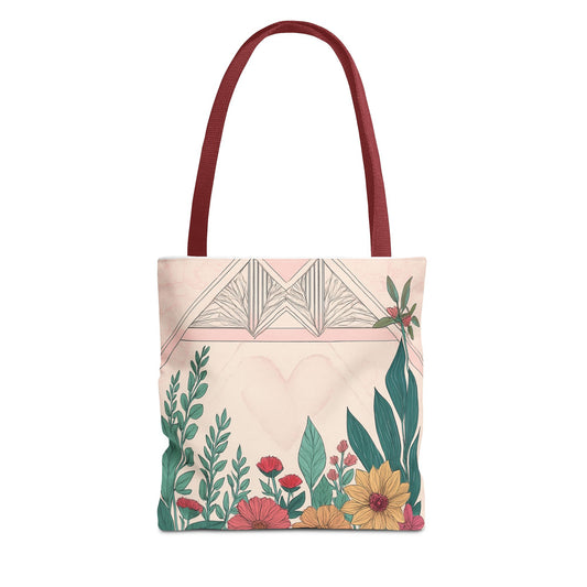 Floral Pattern Tote Bag, Stylish Eco-Friendly Bag, Perfect for Gifts, Summer Outings, Gardening, and Everyday Use