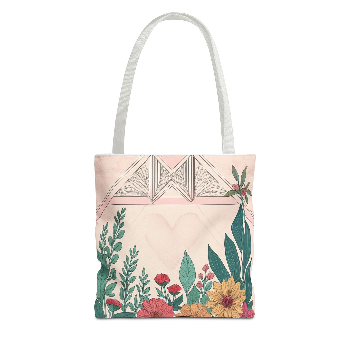 Floral Pattern Tote Bag, Stylish Eco-Friendly Bag, Perfect for Gifts, Summer Outings, Gardening, and Everyday Use