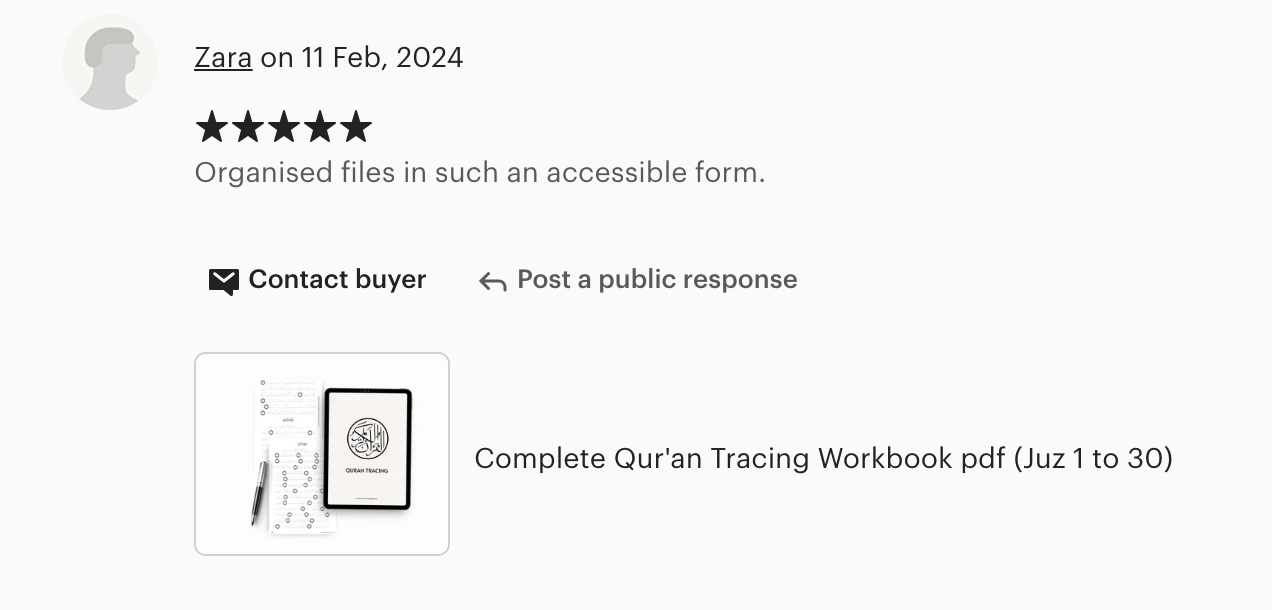 Lifetime Reseller License - Qur'an Tracing Workbook (White Label)